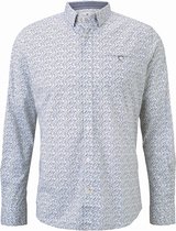 Tom Tailor Lange mouw Overhemd - 1017360 Geel (Maat: XL)