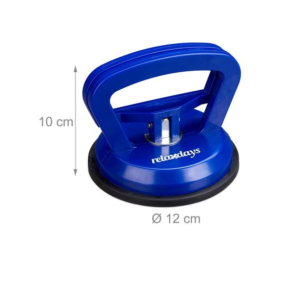 2x Dubbele Glasdrager Tegelzuignap - Vacuüm - 70kg - Handgreep - Online