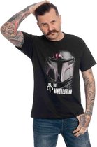 The Mandalorian Heren Tshirt -L- Dark Warrior Zwart