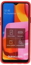 Samsung Galaxy A20s Hoesje Hard Case Backcover Telefoonhoesje Rood