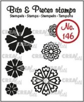Crealies Bits & Pieces stempel no.146 Mini Bloemen
