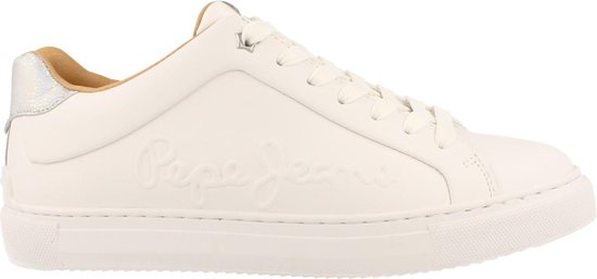 Pepe Jeans Sneaker Laag Heren Adams Logo Trend Clean White - Wit | 39 |  bol.com