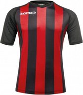 Acerbis Sports JOHAN STRIPED S/SL JERSEY (Sportshirt) BLACK/RED XS height JR: 156/165 .061
