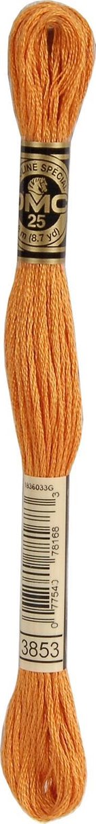 DMC Borduurgaren-3853 Donker Oranje