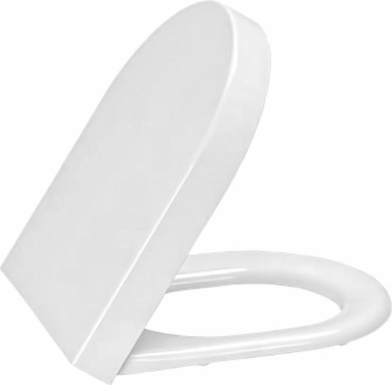 Aloni AL0402 Siège De Toilette À Fermeture Amortie À Dégagement Rapide Duroplast Inox...