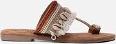Lazamani Slippers bruin - Maat 37