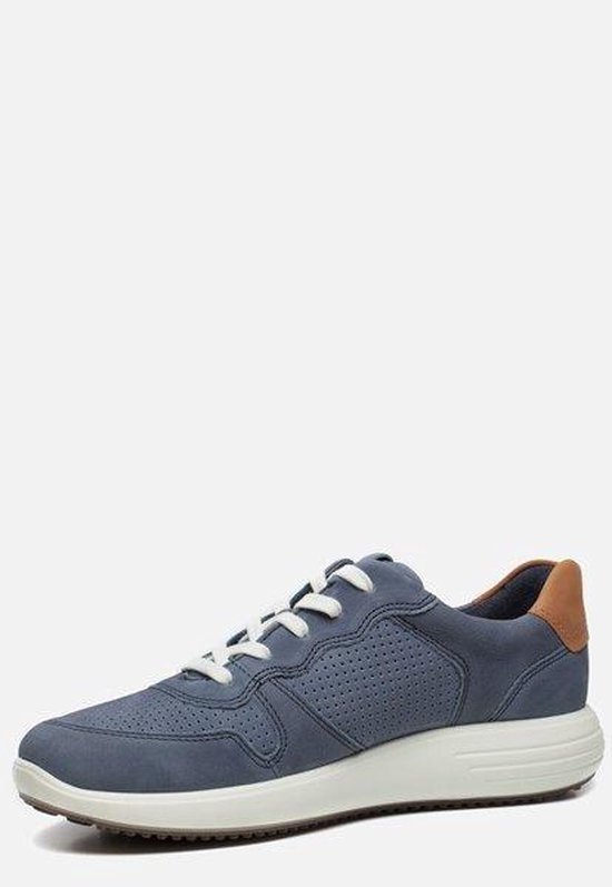 Ecco Soft 7 Runner sneakers blauw - Maat 44 | bol.com