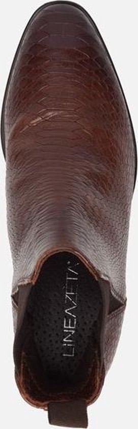 linea zeta hoge laarzen cognac