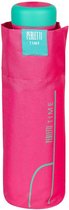 Perletti Paraplu Ultra Light 90 Cm Dames Roze/blauw