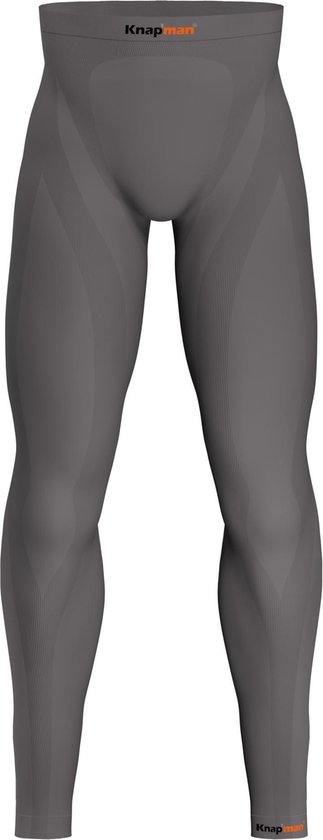 Knapman Zoned Compression Long Pants 45% Grijs | Compressie Legging voor Heren | Maat XL