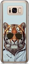 Samsung Galaxy S8 Plus siliconen hoesje - Tijger wild