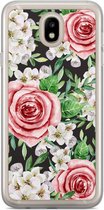 Samsung Galaxy J7 2017 siliconen hoesje - Rose story