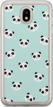 Samsung Galaxy J7 2017 siliconen hoesje - Panda print