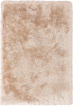 Cosy Shaggy Superzacht Vloerkleed Sand / Champagne Hoogpolig- 80x150 CM.