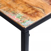 Wandtafel 110x35x76 cm massief gerecycled hout
