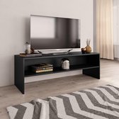 Tv-meubel 120x40x40 cm spaanplaat zwart