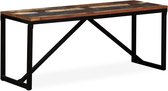 Bankje - Massief Hout - Bruin - 110x35x45 cm