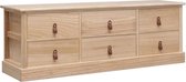 Tv-meubel 115x30x40 cm hout naturel