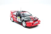 Greenlight Mitsubishi Lancer EVO VI #2 y. kataoka/ s. hayashi Zwart 1:18