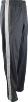 Australian broek met witte bies steel grey en 2 ritsen maat M/48