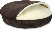 Snoozer Cozy Cave XL - Hot Fudge - Luxury