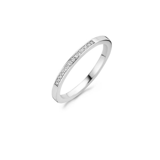 Foto: Blush ring 1630wdi 54 14k wit goud met diamant 0 06crt