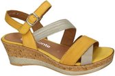 Remonte -Dames -  geel - sandalen - maat 38