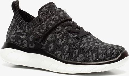 Blue Box Green meisjes sneakers met luipaardprint - Zwart - Maat 33 |  bol.com