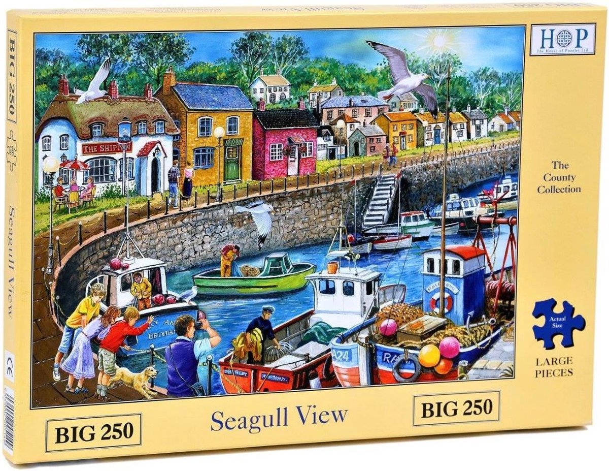 Seagull View Puzzel 250 XL stukjes