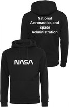 Heren Hoodie NASA EMB Hoody zwart