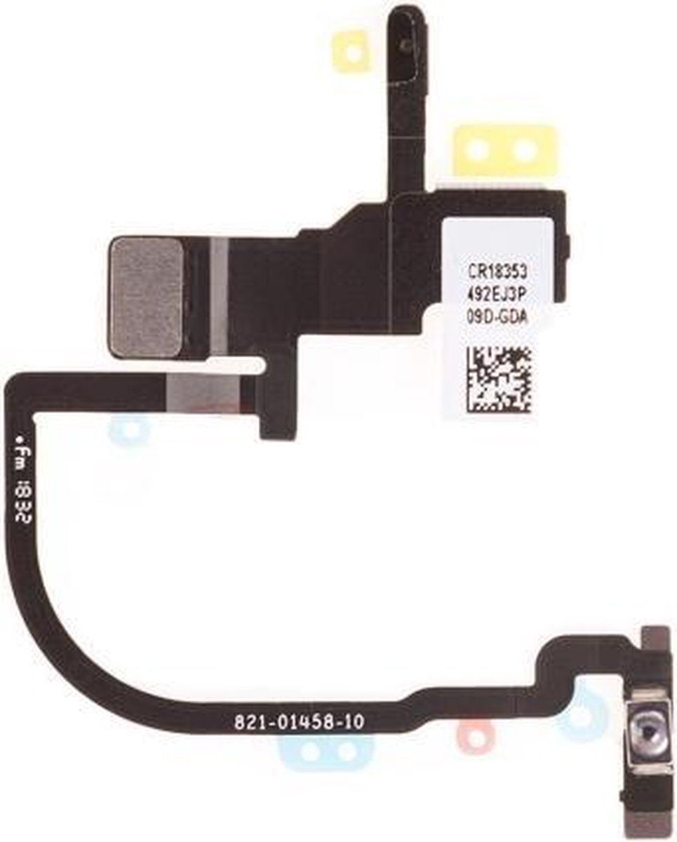 iPhone XS MAX Power Knop Kabel Flex | Aan/Uit knop | Compleet Reparatie Onderdeel