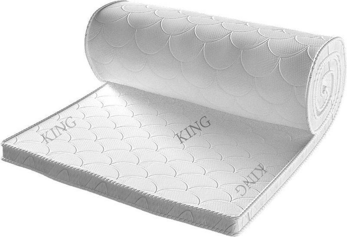 Bamboe Topper HR40 Koudschuim 190 x 200cm Dikte 12cm