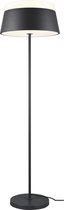 LED Vloerlamp - Trion Barnaness - E27 Fitting - 3-lichts - Rond - Mat Zwart - Aluminium - BES LED
