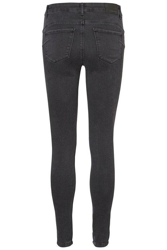 Vero Moda VMSEVEN NW S SHAPE UP JEANS VI501 NOOS Dark Grey Denim Dames Jeans  - Maat ... | bol.com