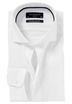 Offre chemise - Col chemise en coton Oxford Uni White Taille: 40