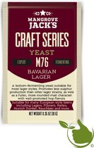 Gedroogde biergist Bavarian Lager M76 – Mangrove Jack’s Craft Series - 10 g