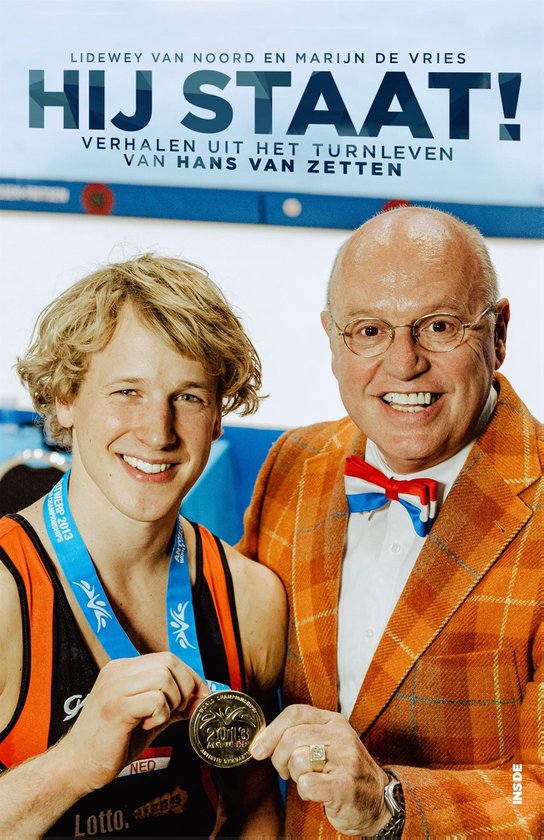 Hij staat!