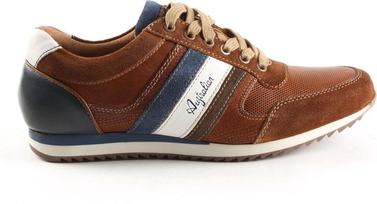 Australian Cornwall sneakers cognac - Maat 46 | bol.com