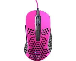 Xtrfy M4 Ultra Light - Optische Esport Gaming muis met RGB - Roze