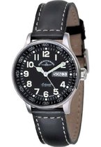 Zeno-horloge - Polshorloge - Heren - Middelgrote maat zwart - 336DD-a1