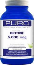 Puro Biotine 5000mcg Capsules 180Capsules
