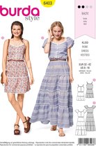 Burda Naaipatroon 6403 - Jurk in variaties