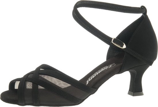 Chaussures de Danse Femme Black Diamond 035-077-040 - Chaussures de Salsa Noires - Taille 36