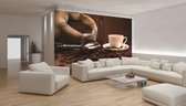 Coffee Cafe Photo Wallcovering