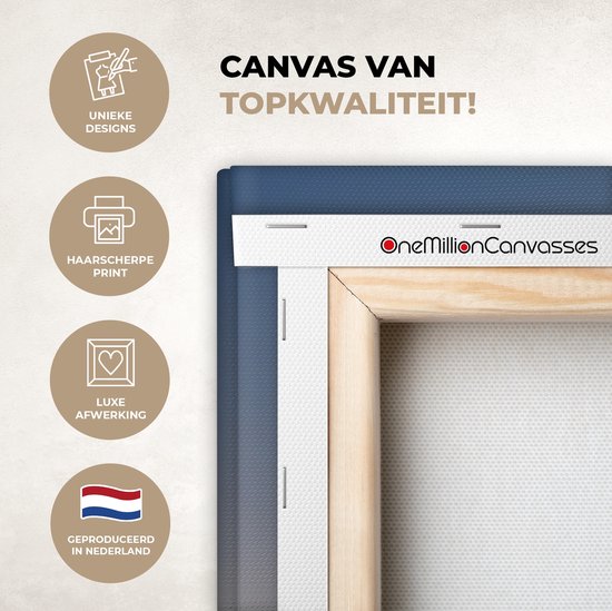 Peinture sur toile - Photo sur toile - Tournesol - Fleurs - Nuages ​​- Ciel - Lumière du soleil - Décoration de chambre - Fleurs sur toile - 120x180 cm - Chambre