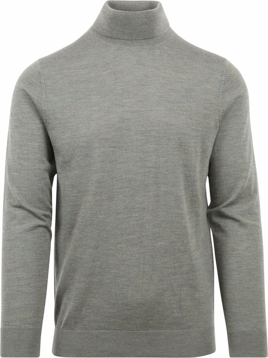 Profuomo - Coltrui Merino Groen - Heren - Maat XL - Modern-fit