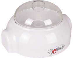 Flamingo Popup Toy - Honden Speelgoed - Wit - Snack Dispenser