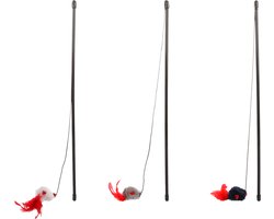 Flamingo Eksa - Speelgoed Katten - Ps Eksa Muishengel Multi 50cm Assortiment - 1st