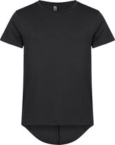 Clique 2 Pack Heren T-shirt met verlengd rugpand kleur Zwart maat 3XL