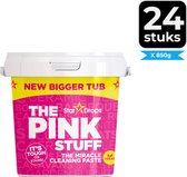 Stardrops The Pink Stuff Coller nettoyante The Pink Stuff 850 g - Pack économique 24 pièces